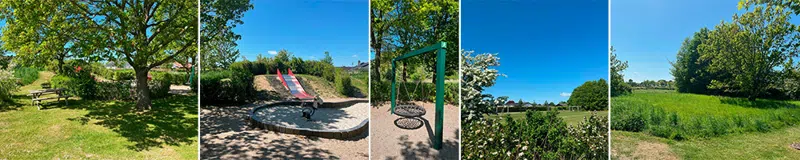 Billeder fra legepladsen maj/juni 2025