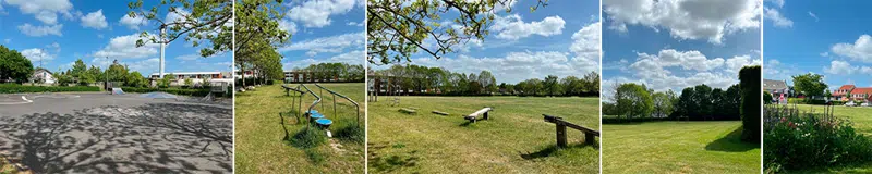 Billeder fra legepladsen maj/juni 2025