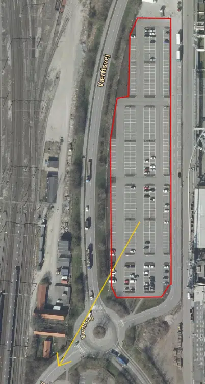 Snerydning Køge Station