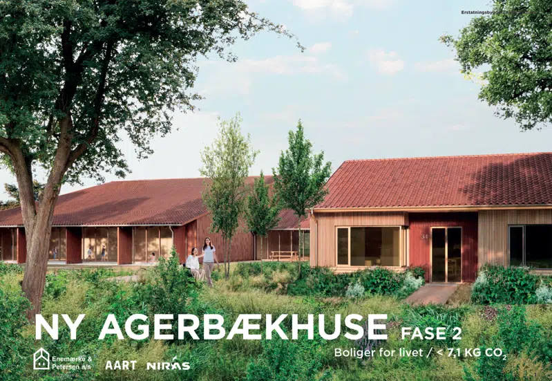 Billede af det nye byggeri. 