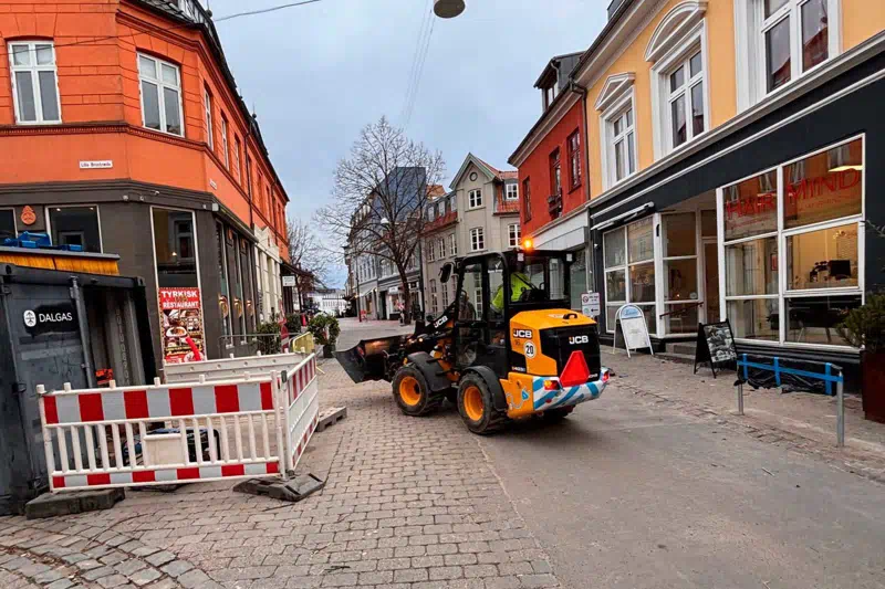 Anlægsarbejde Klostergade