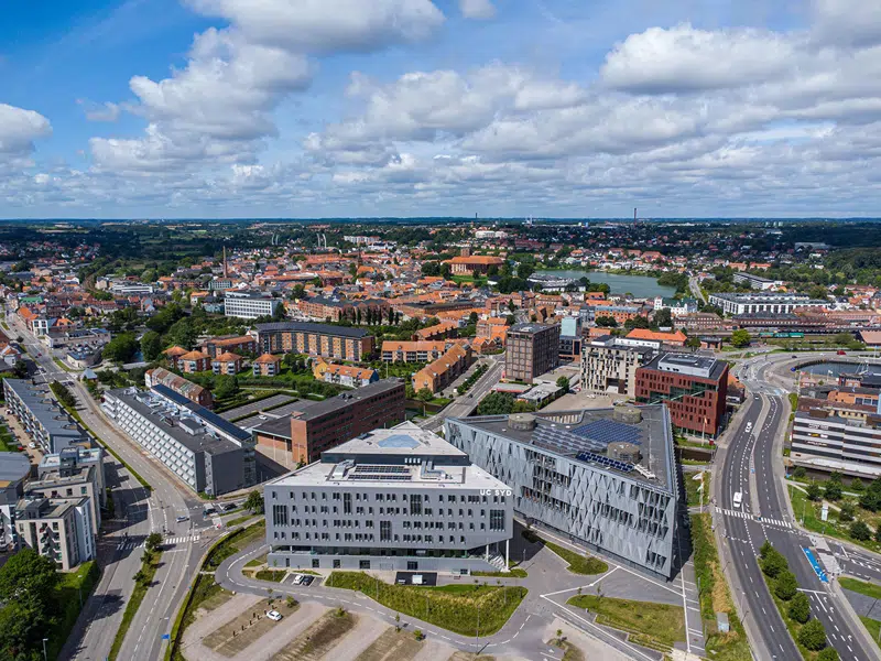 Campusområdet set fra oven