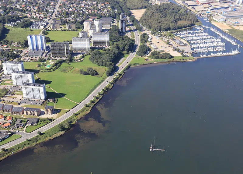 Pram ved Marina Syd tester alternativ uddybningsmetode