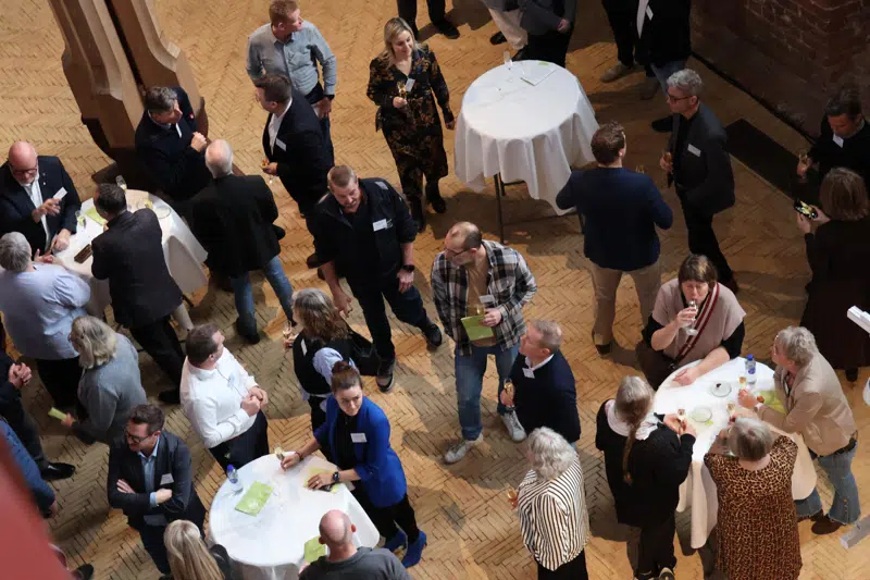 SammenomJOB fejring af prismodtagere 2025 i Ruinsalen på Koldinghus