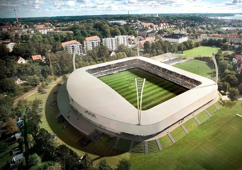 Forslag til nyt Kolding Stadion