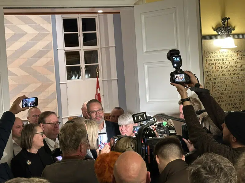 Konstitueringsfoto fra valgnatten