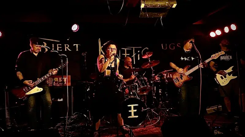 Koncertbillede af bandet Rust