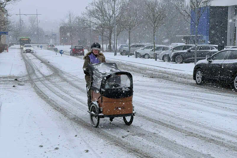 Sne i Koldings gader