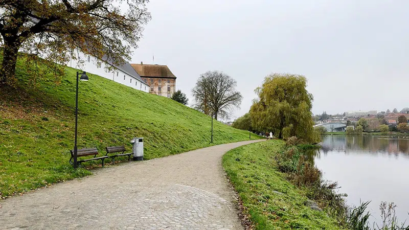 Kærlighedsstien ved Slotssøen