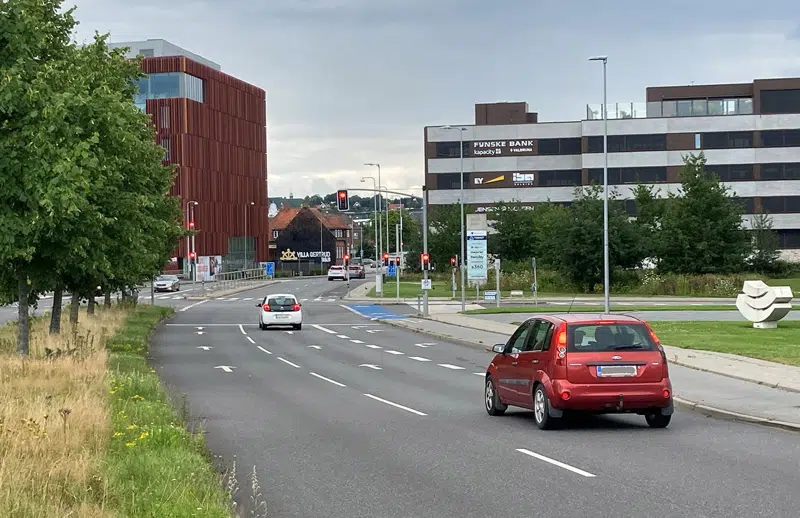 Trafik på Østerbrogade