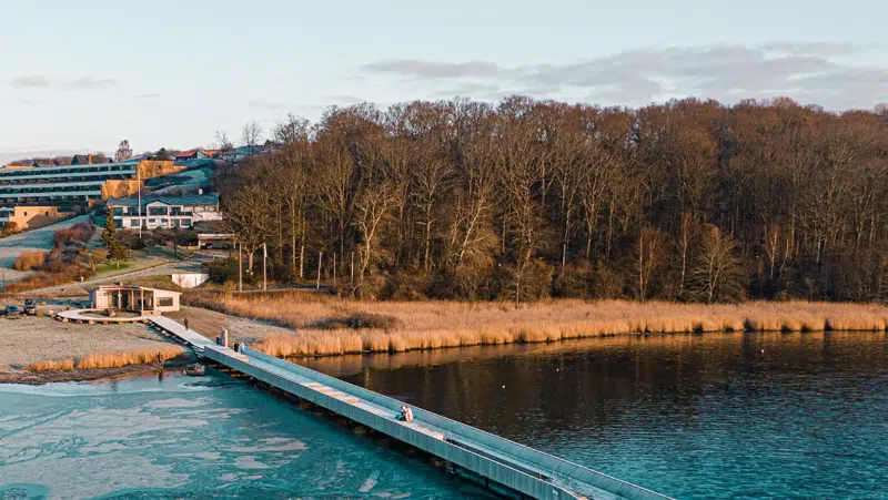 Badebro ved Kolding Fjord