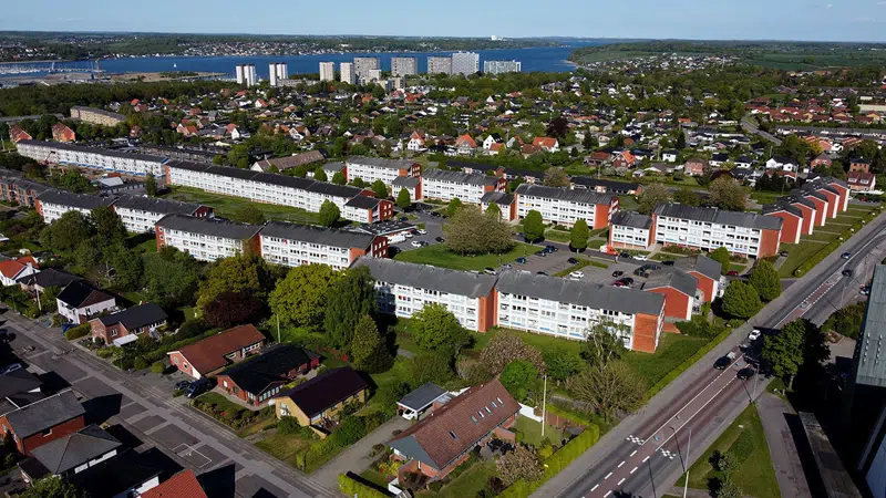 Brændkjær luftfoto