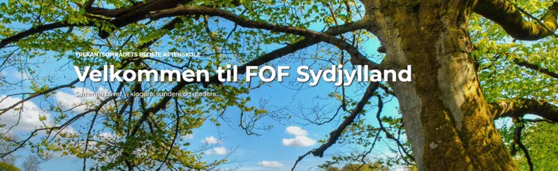 Velkommen til FOF Sydjylland