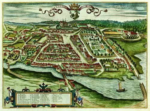 Gammelt kort, Kolding by