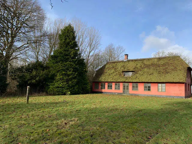 gammelt ståtækt hus