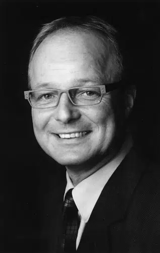 Vamdrups borgmester fra 2001 til 2006, Mike Legarth. Billedet er fra cirka 2005.
