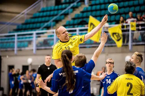 Hånsholdkamp ved Special Olympics Idrætsfestival