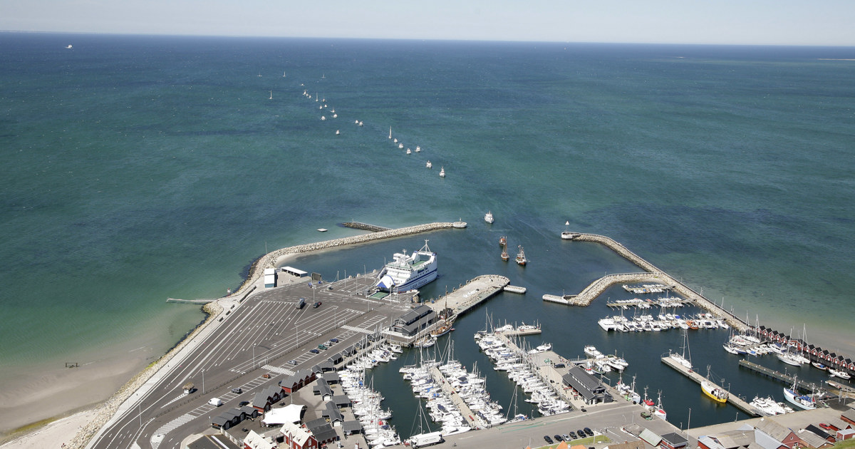 Vesterø Havn bei Byrum