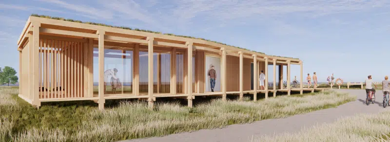 Visualisering af Hytten i Lohals