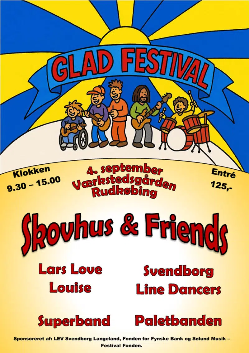 Glad Festival Plakat