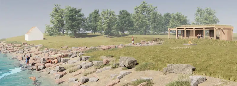 Visualisering af Loungen i Bukkemose