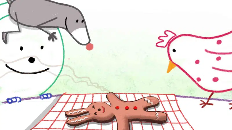 Børnebiffen - Honningkagen løber hjemmefra