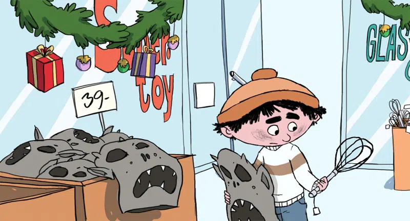 Børnebiffen - Vitello køber en vidunderlig julegave