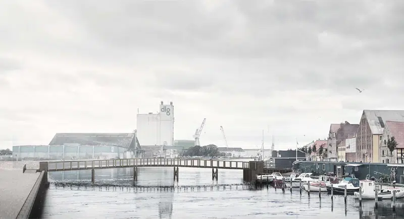 Broen mellem Sandkajen og Havnegade 