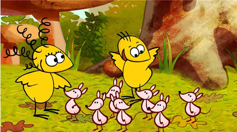 Børnebiffen - Pipungerne - Mus på stribe