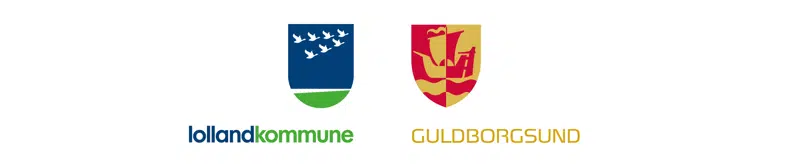 Logoer fra Lolland Kommune og Guldborgsund Kommune