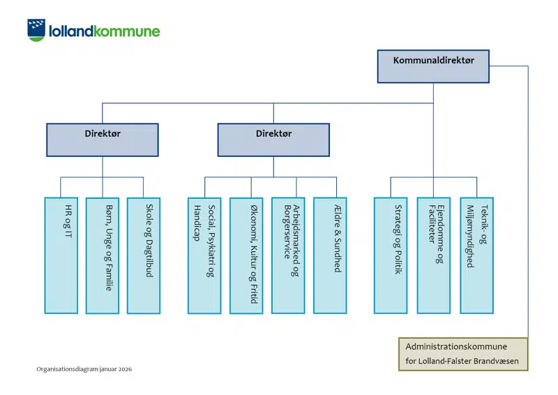 Organisationsdiagram - oversigt