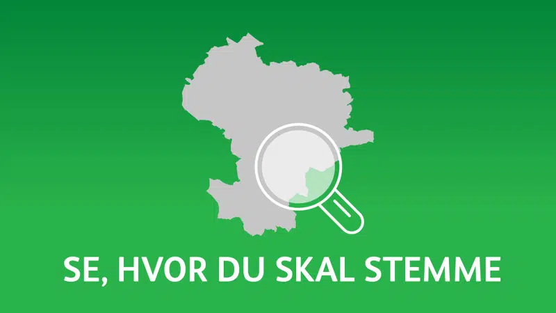 Se, hvor du skal stemme