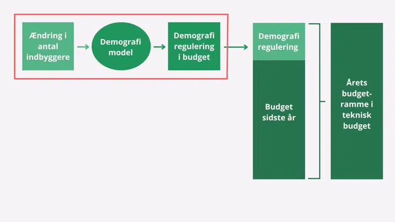 Figur 1. Demografimodellen