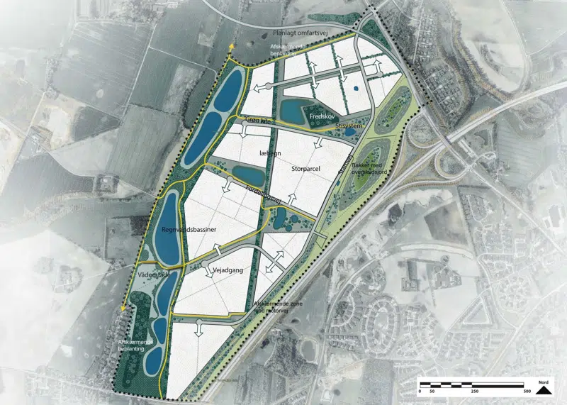 Illustration af den samlede helhedsplan