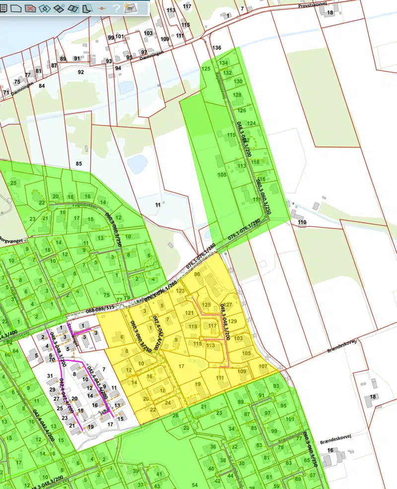 Her graver vi i etape 3 oktober/november 2025