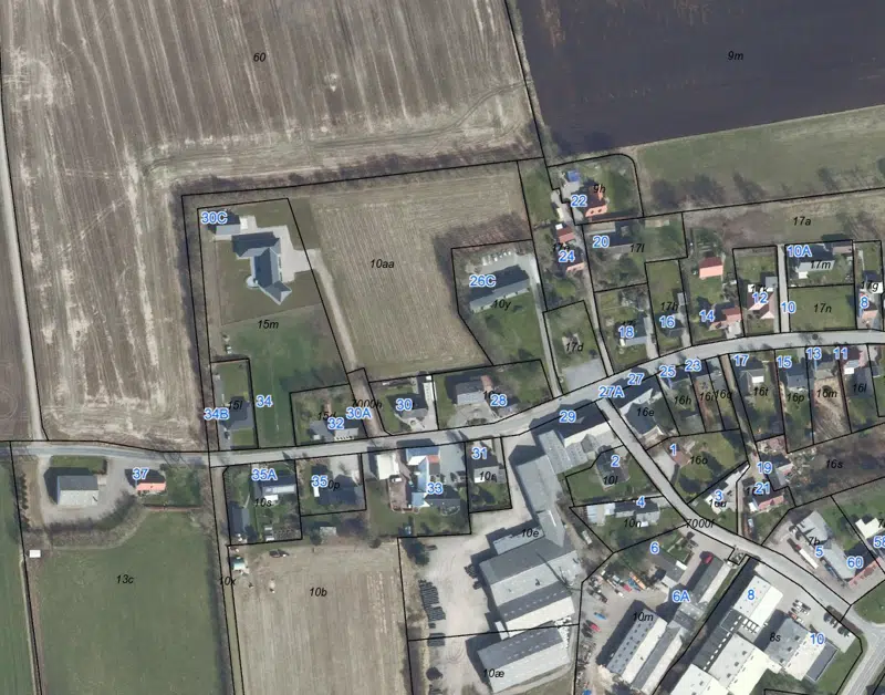 matrikelkort for området